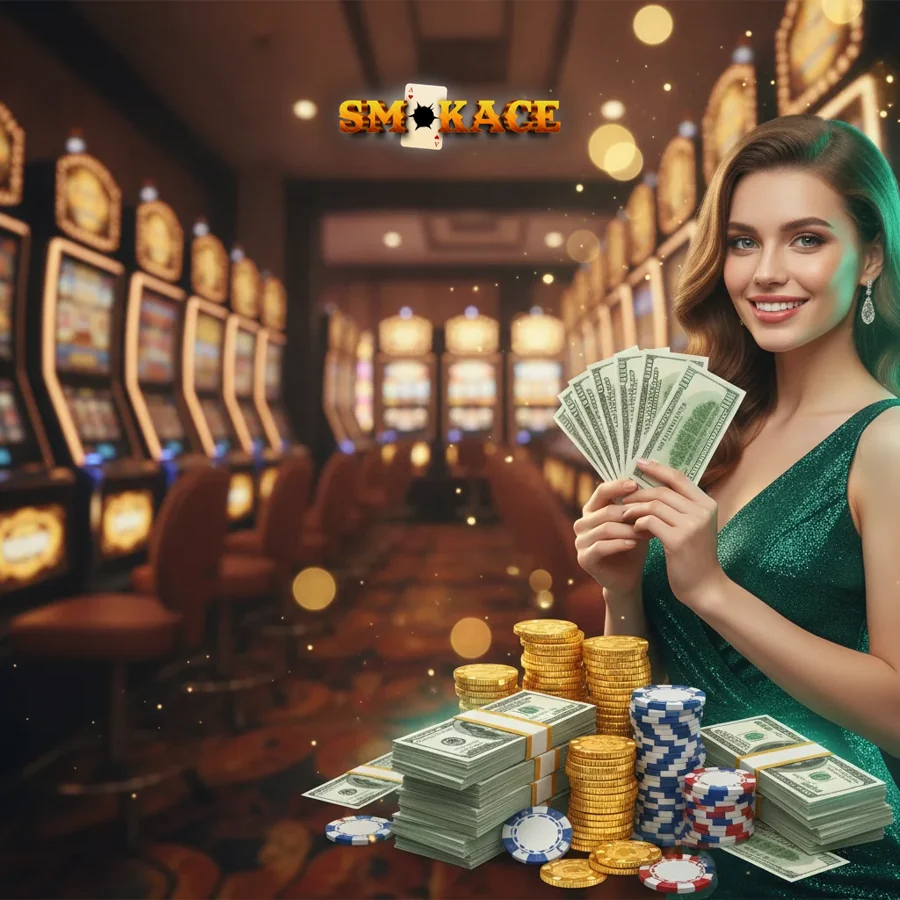Smoky Casino lobby with Aviator and Amatic slots